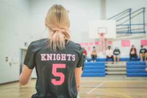 knights volleyball player 
